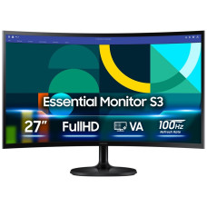 27' Samsung LS27D364GAIXCI черный