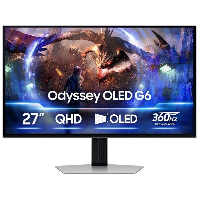 27" Samsung LS27DG600SIXCI серебристый