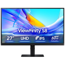 27" Samsung ViewFinity S8 LS27D804UAIXCI черный
