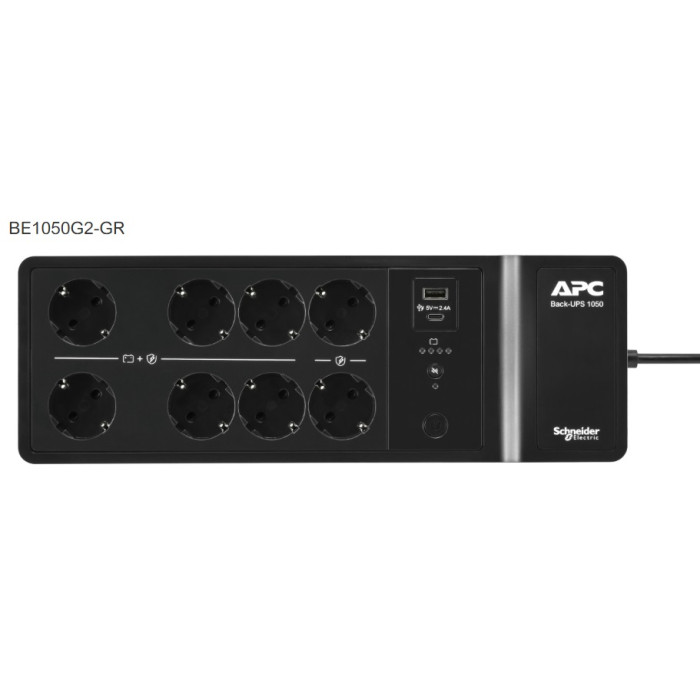 ИБП APC/BE1050G2-GR/Back-UPS/1 050 VА/600 W