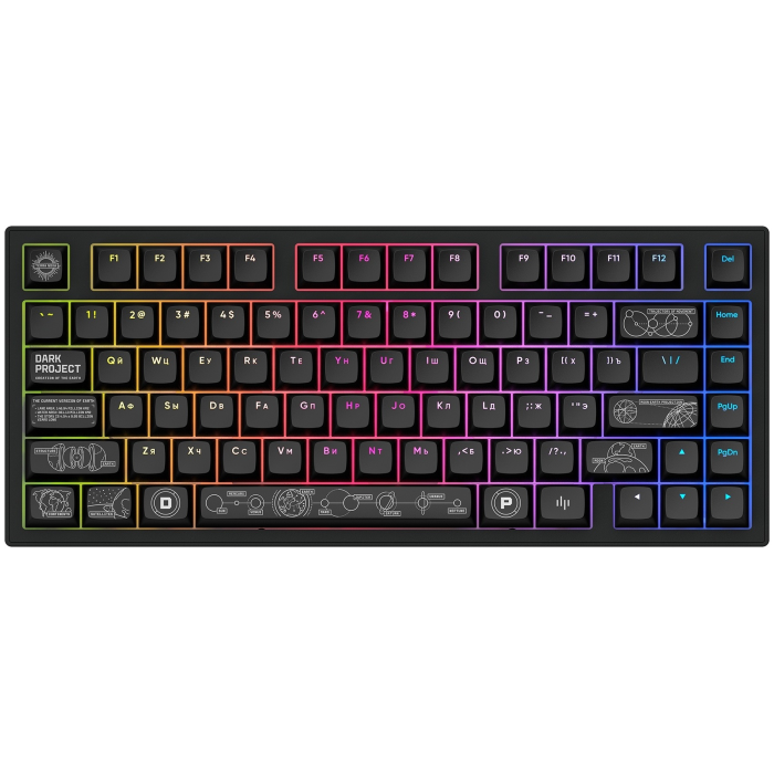 Клавиатура Dark Project ALU81A Terra Nova Black