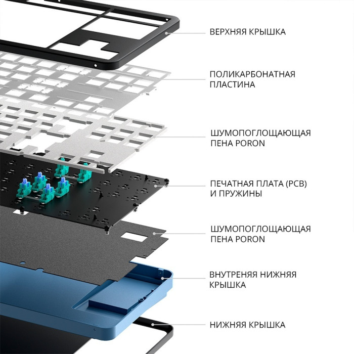 DARK PROJECT ALU87A Midnight черный