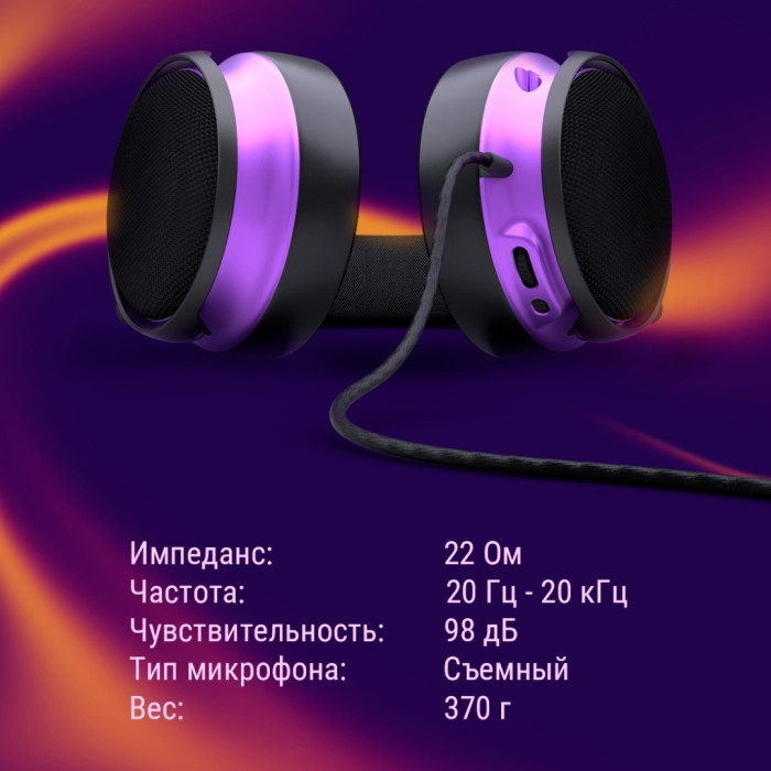 Наушники DARK PROJECT Sono Wired черный