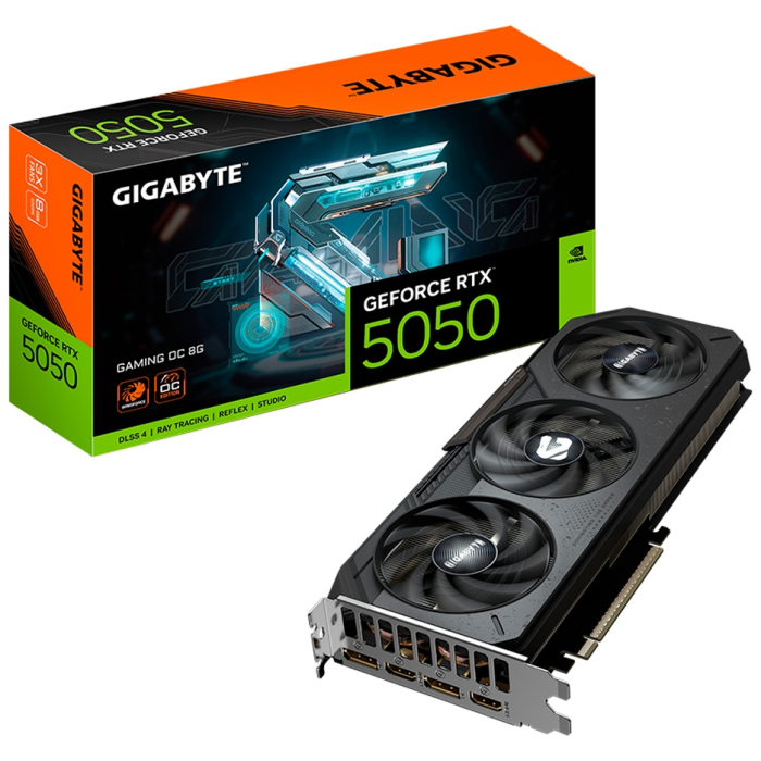 GIGABYTE (GV-N5050GAMING OC-8GD) RTX5050 GAMING OC 8G 8 Гб