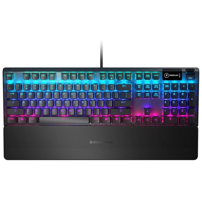 Клавиатура игровая Steelseries Apex 5 US 64532 черный