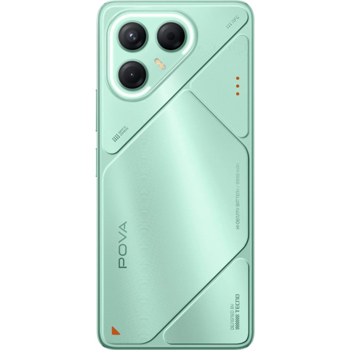 Мобильный телефон TECNO POVA 7 5G (LJ7) 128+8 GB Oasis Green<br>80602