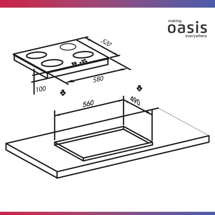 Oasis P-MSR стальной