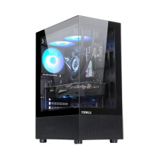 Компьютерный корпус Formula V Crystal Z1+ Black без Б/П<br>59570