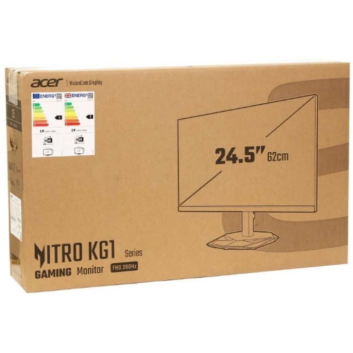 24.5" Acer Nitro KG251QZ1/UM.KX1EE.101 черный