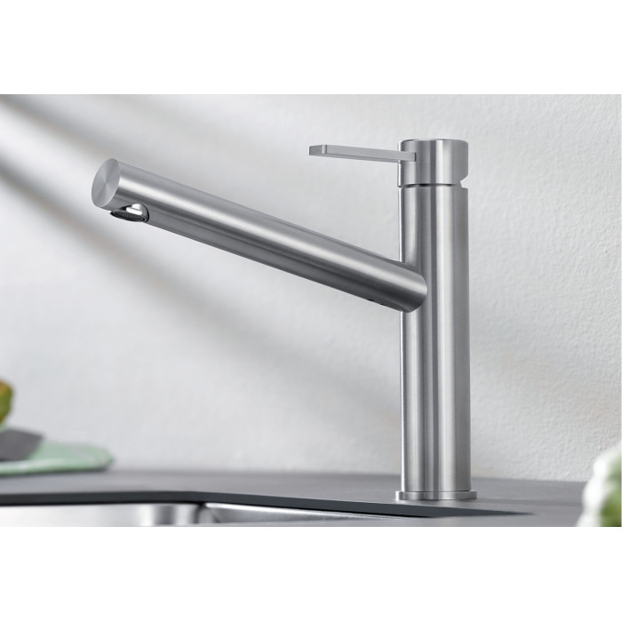 Смеситель для кухни Blanco Ambis нержавеющая сталь (523118), нержавеющая сталь, цвет серебристый