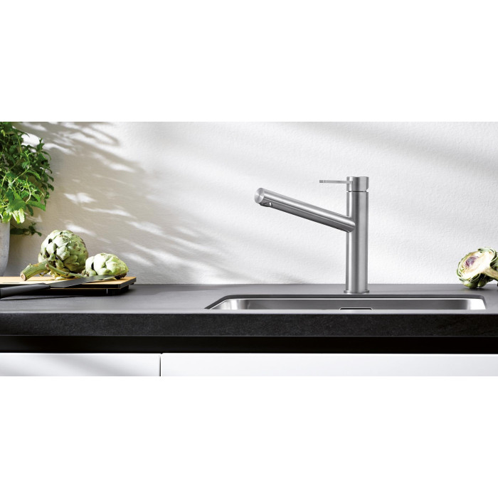 Смеситель для кухни Blanco Ambis нержавеющая сталь (523118), нержавеющая сталь, цвет серебристый