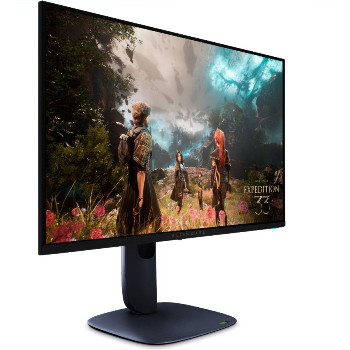 Монитор Dell/AW2725Q/27 ''/OLED/3840x2160 Pix/Video port/1 DisplayPort 1.4 (HDCP 1.4 & 2.3) port (Supports up to 3840 x 2160, 240 Hz, DSC, HDR)/2 HDMI<br>250559