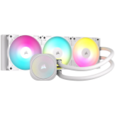 CORSAIR NAUTILUS 360 ARGB White, 360mm Radiator, Liquid CPU Cooler<br>