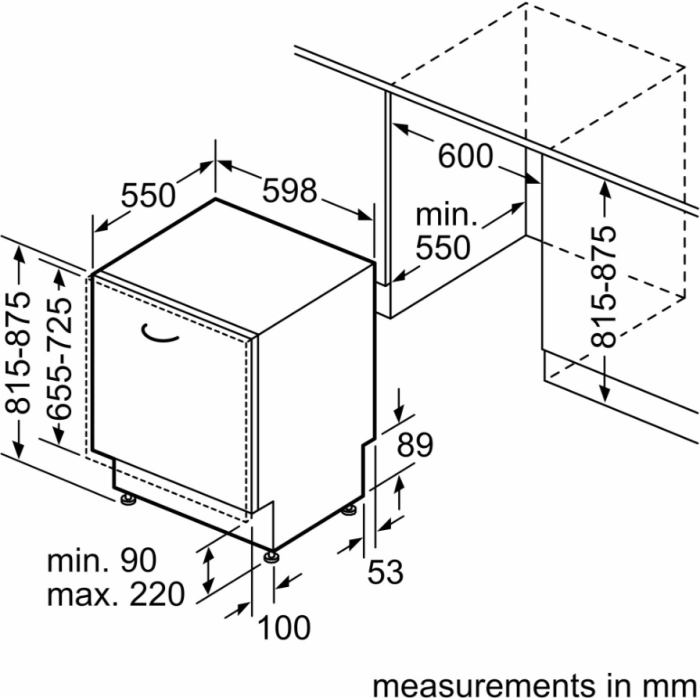 Bosch SMV8YCX02E стальной
