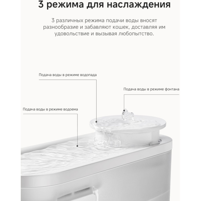 Поилка TROUVER WF10 Pro 1500 мл белый