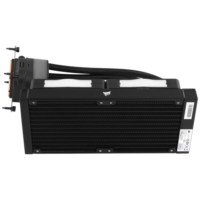 CORSAIR iCUE LINK TITAN 240 RX LCD AIO, 240mm Radiator, Liquid CPU Cooler<br>