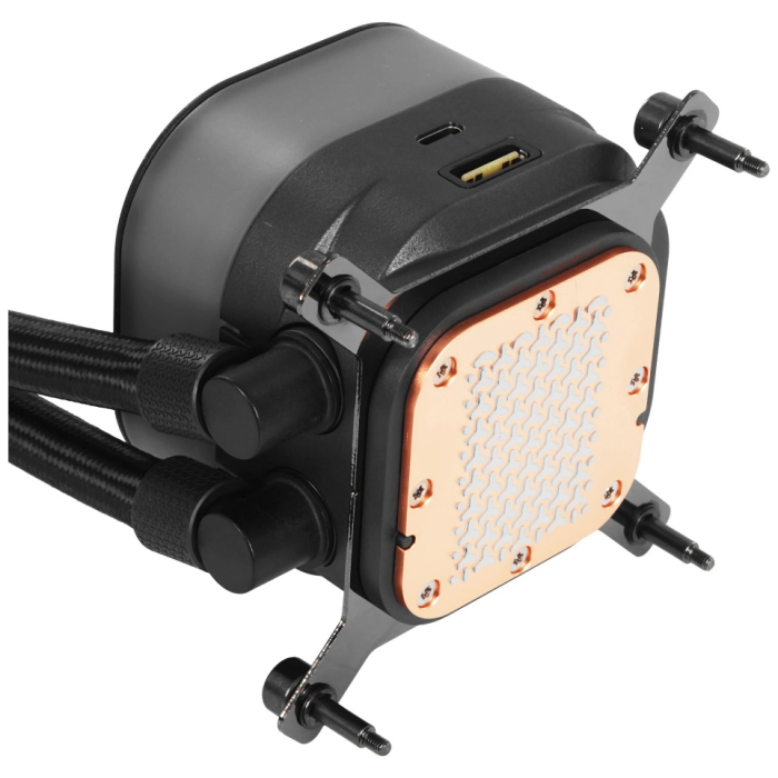 CORSAIR iCUE LINK TITAN 240 RX LCD AIO, 240mm Radiator, Liquid CPU Cooler<br>