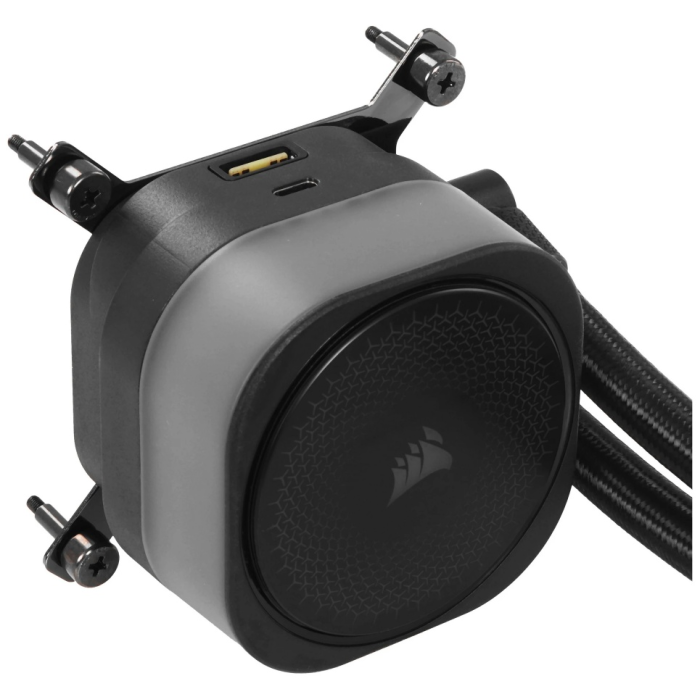 CORSAIR iCUE LINK TITAN 240 RX LCD AIO, 240mm Radiator, Liquid CPU Cooler<br>