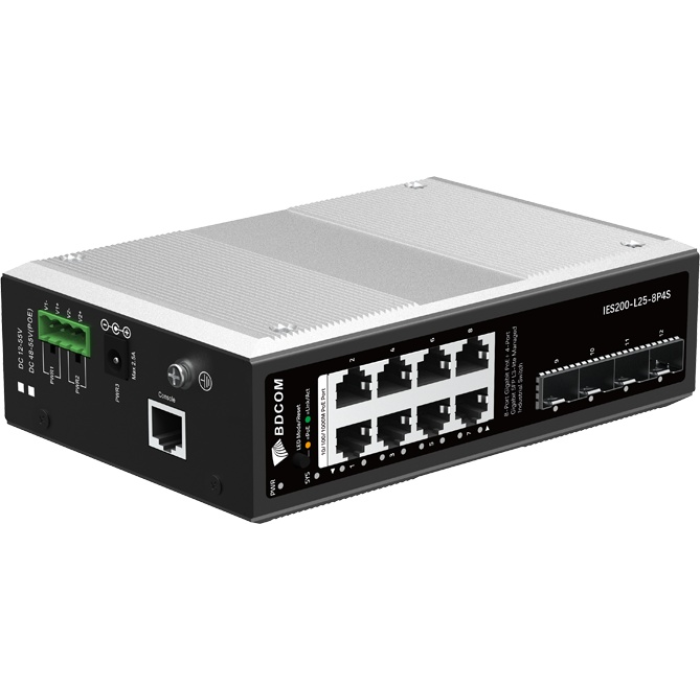 Коммутатор BDCOM IES200-L25-8P4S<br>80208