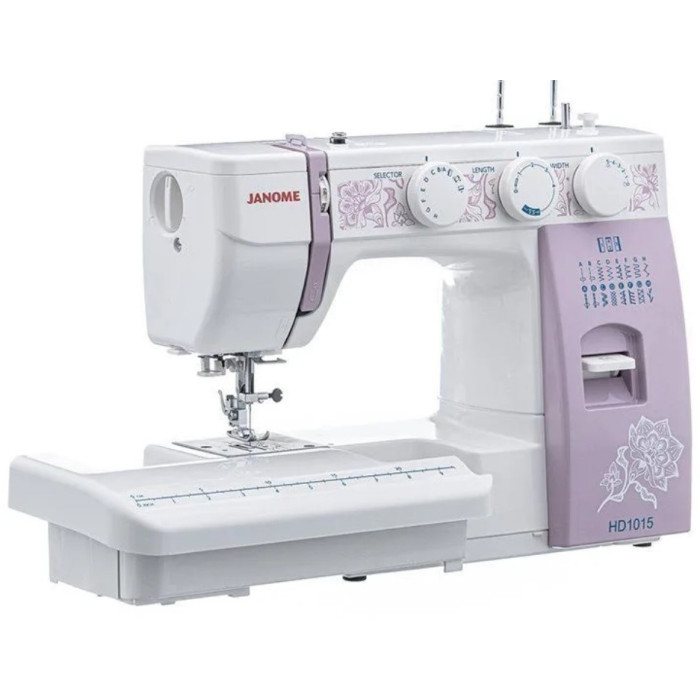 Janome HomeDecor 1015 белый, розовый