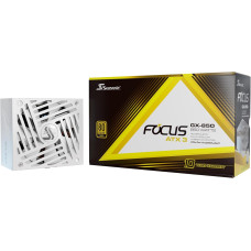 Power supply ATX Seasonic Focus GX-850-White, SRP-FGX851-A5A32SF, 80 Plus Gold, Modular,ATX3.0, 850W
