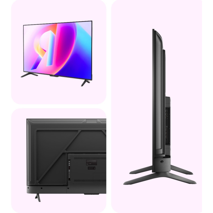 Яндекс Бейсик QLED + YNDX-00081 165 см черный