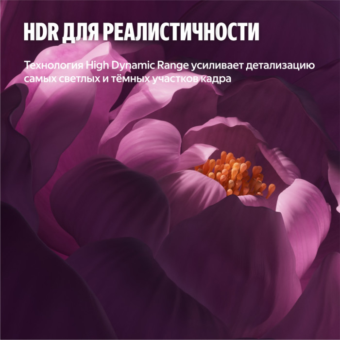 Яндекс Бейсик QLED + YNDX-00081 165 см черный