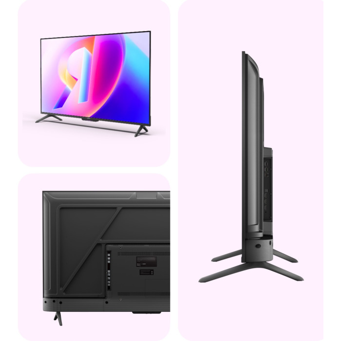 Яндекс Бейсик QLED + YNDX-00080 140 см черный