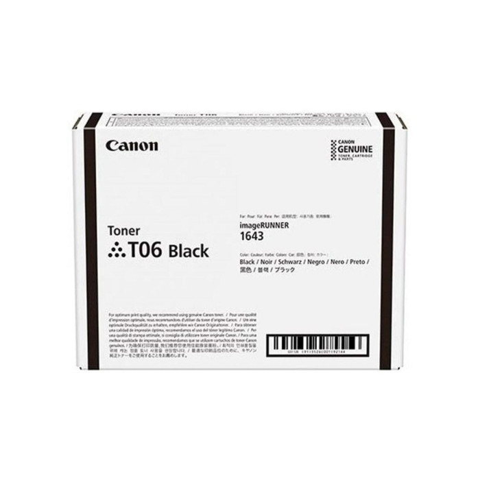 Тонер-картридж Canon TONER T06 BLACK 3526C002AA<br>60960