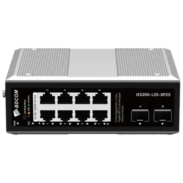 Коммутатор BDCOM IES200-L25-8T2S