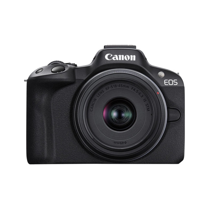 Цифровой фотоаппарат CANON EOS R50 + RF-S 18-45 mm IS STM Black<br>61469