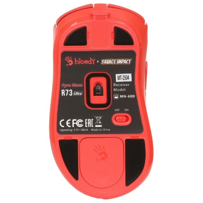 A4Tech R73 Ultra Pyro Blaze красный