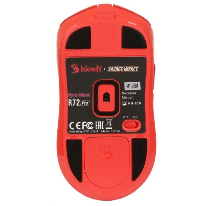A4Tech R72 Pro Pyro Blaze красный