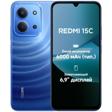 Redmi 15C NFC 4 ГБ/128 ГБ голубой