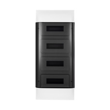 Щит встраиваемый Legrand Practibox S 4х12 IP40 Дымчатая дверь<br>62095