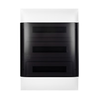 Щит встраиваемый Legrand Practibox S 3х18 IP40 Дымчатая дверь<br>62157