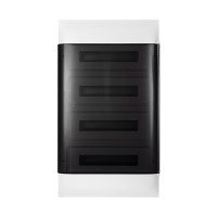 Щит встраиваемый Legrand Practibox S 4х18 IP40 Дымчатая дверь<br>62160