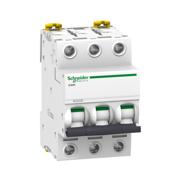 Автоматический выключатель SE A9F79320 Acti9 iC60N 3П 20А C 6кА<br>62243