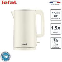 Электрочайник Tefal Thermo Protect KO140AE0 белый