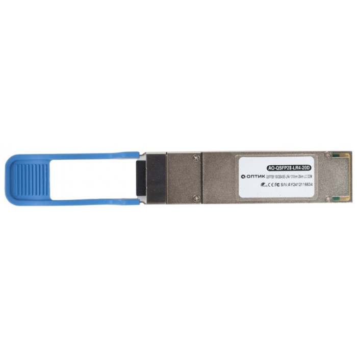 Трансивер А-Оптик AO-QSFP28-LR4-20D<br>70985