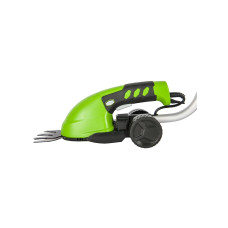 Садовые ножницы аккумуляторные Greenworks 3,6V со встроенным аккумулятором 2Aч и телескоп. ручкой<br>63053