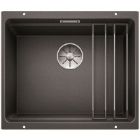 Blanco Etagon 500-U темная скала (522228) подстольная 53х46х19 см, искусственный камень, тон темная скала