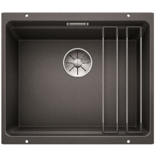 Blanco Etagon 500-U темная скала (522228) подстольная 53х46х19 см, искусственный камень, тон темная скала