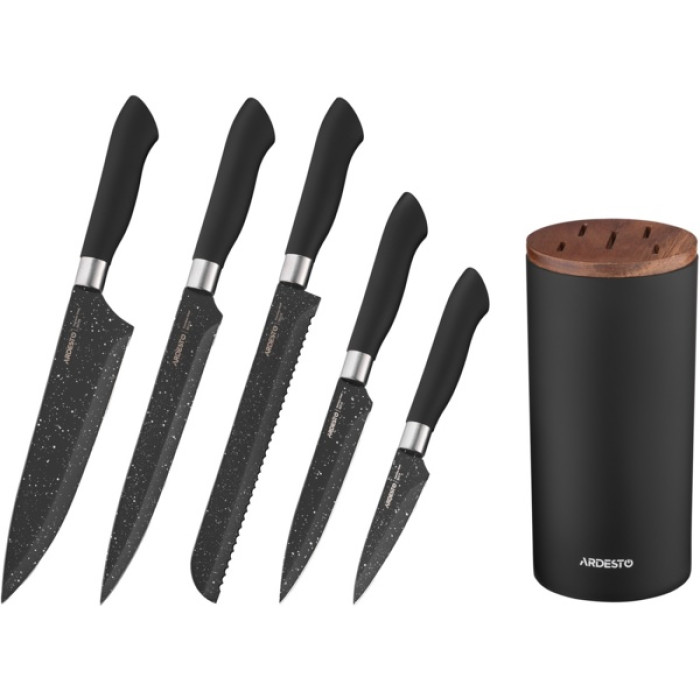 Ardesto набор ножей AR2105BL, лезвие: нержавеющая сталь 5 шт