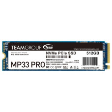 Твердотельный накопитель 512GB SSD TeamGroup MP33 PRO M.2 NVMe R3500Mb/s W3000MB/s TM8FPD512G0C101