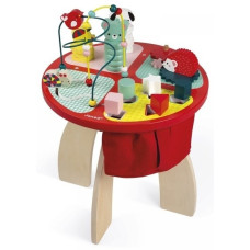 Игровой столик Janod Животные J08018, красный