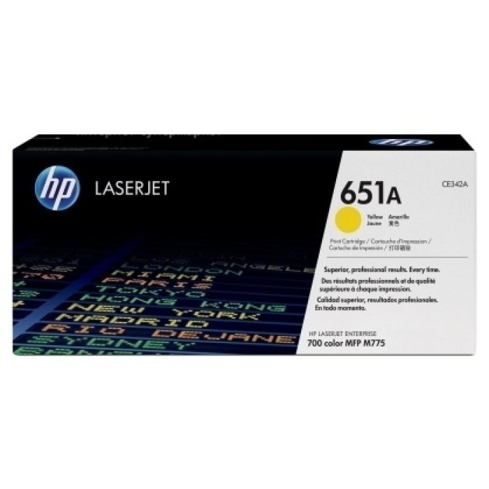 HP CE342A желтый