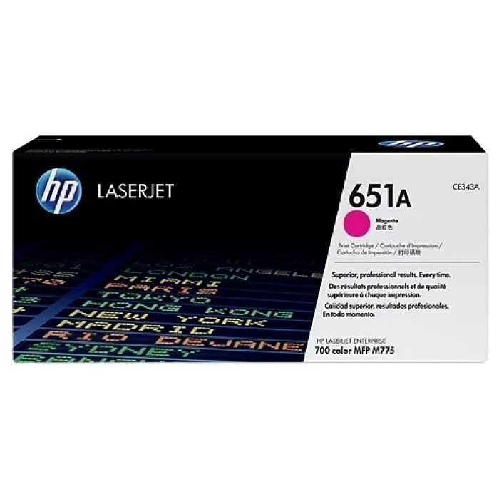HP CE343A пурпурный