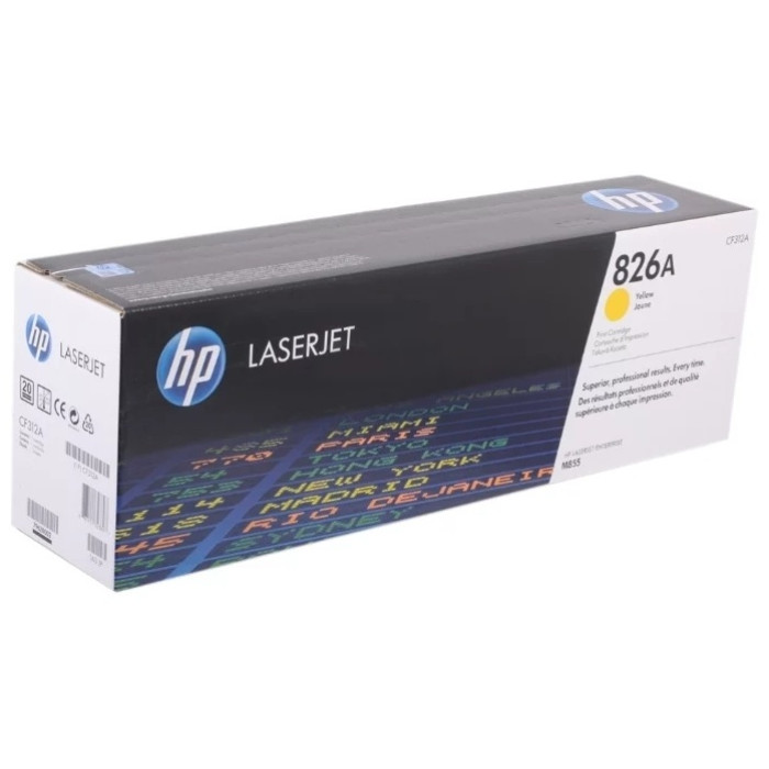 HP CF312A желтый