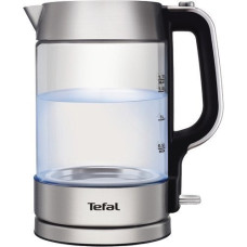 Электрочайник Tefal Glass Kettle KI770D30 серебристый
